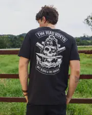 [The Mad Hueys] The Mad Hueys Men's Hueys Pirate T-Shirt in Black Size Medium M Black