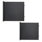 Retractable Safety Gate Indoor Outdoor Retractable Barrier Pet Dog Mesh Fence