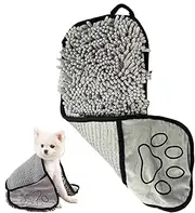 Rukjmqi Dog Drying Towel - Soft Dog Towel Bath Robes - 21X7 Inch Quick Drying Pet Robes Washable Puppy Washing for Puppy Cats