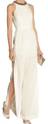 New $550 Sass & Bide Create A World Elegant Overall Top Pants 38 8