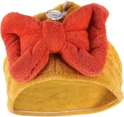 WOONEKY Supple Drying Head Wrap Fleece Hair Dry Cap Hair Turban Towel Quick Drying for All Types