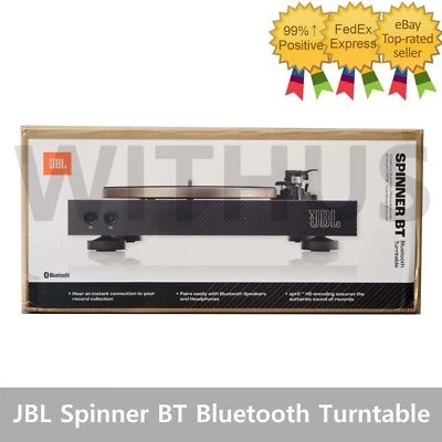 JBL Spinner BT Bluetooth Turntable Record LP Player JBLSPINNERBT - 2Colors