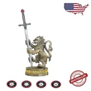 Official Harry Potter Gryffindor Sword Letter Opener with Lion Display Holder
