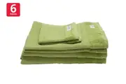 Onkaparinga 6 Piece Mossman Bath Towel Set (Tarragon)