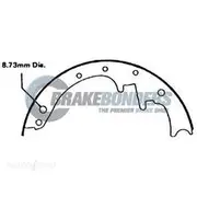 Brake Bonders Brake Shoes - SB1266