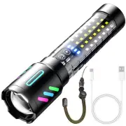 High Powered Flashlight, Flashlights High Lumens 5000, Led Super Bright Flash...