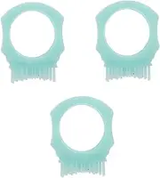 Beavorty 3pcs Silicone Finger Toothbrush Gum Toothbrush Soft Bristles Travel for Kids