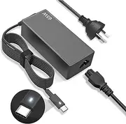 65W USB C Laptop Charger for Lenovo Thinkpad Chromebook Yoga, Dell Latitude XPS, HP Spectre EliteBook, Acer Samsung Asus Mac Book Google Pixel USB-C Universal Adapter Power Supply Cord