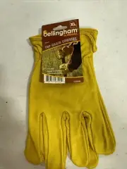 Bellingham Gloves Top Grain Cowhide Golden Leather Gloves XLarge