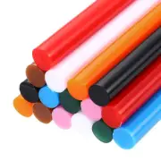 Mini Hot Glue Gun Sticks 4-inchx0.43-inch for Glue Gun 8 Colors 16pcs