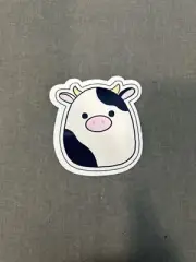 Cow Squishmallow Waterproof Sticker