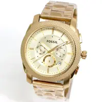 在飛比找蝦皮購物優惠-FOSSIL FS5193 手錶 45mm 大錶面 金色金錶