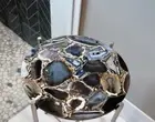 Round Agate Stone Coffee Table Tops Natural Agate Side Table Living Room Decor