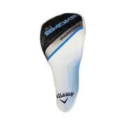 "NEW" Callaway PARADYM Ai SMOKE HYBRID HEAD COVER BLACK - WHITE BLUE #000