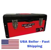 Tools Box, Rugged Polypropylene Resin, Removable Inner Tray. (Choose Size)