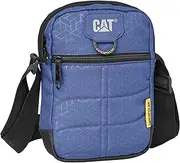 CAT Rodney 1.5 Liter Polyester Blue Heat Embossed Tablet Bag (84059-504) One Size, Darkblue, 84059-504, Darkblue