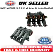 For BMW M47 D20 2.0 D 1 3 5 x3 Air Intake Manifold UK Stock Next Day Delivery
