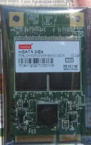 NEW Innodisk mSATA 31E4 32GB P/N: DHMSR-32GM41BW1DC-B326 / INDUSTRIAL GRADE