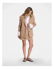 [Decjuba] Kara Oversized Blazer in Camel