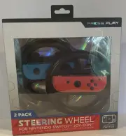 2 Pack PressPlay Racing Steering Wheel- Nintendo Switch Joy-Con Controller Grips