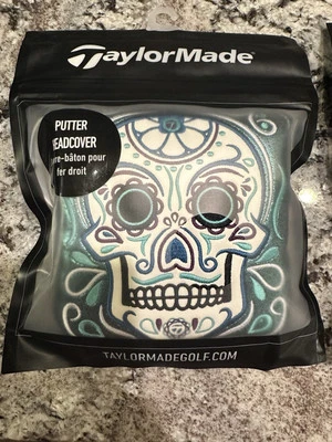 TAYLORMADE Vault Spider X Dia De Los Muertos Mallet Putter Headcover