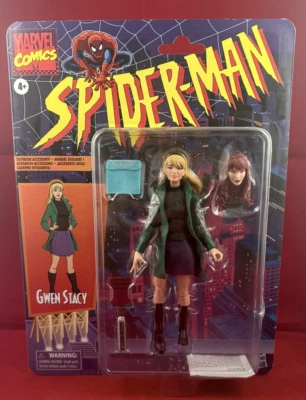 2020 Hasbro Marvel Legends Spider-Man Retro Collection Series GWEN STACY