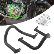 Engine Guard Crash Protector For INTERCEPTOR 650 CONTINENTAL 650 / GT 650 Black
