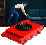 Industrial Machinery Mover - Warehouse Machinery Mover, Heavy Duty Machine dollys | Machinery Moving Skate, Heavy Duty Mover with Steel Rollers for Home Factory Industrial Moving Equipment