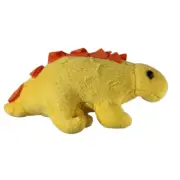 Prextex Dinosaur Plush Yellow Stegosaurus Stuffed Animal 6" Inch