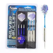 Formula Sports 22g Silver Bullet Nickel Plated Brass Darts Gift Pack w/ Case