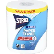 Strike Jumbo Paper Towel 520 Sheets each