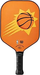 WILSON NBA Collection Fierce Team Pickleball Paddle - Grip Size 2-4 1/4", Pheonix Suns