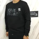 現貨 KARL LAGERFELD 義大利🇮🇹卡爾 立體老佛爺LOGO大學T