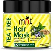 MNT Tea Tree Hair Mask with Rosemary & Fenugreek Oil for Hair Repair, Restore & Strengthens Dandruff Control, 100g