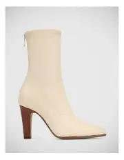 [Wittner] Rilee Stretch Leather Ankle Boot in Buttermilk