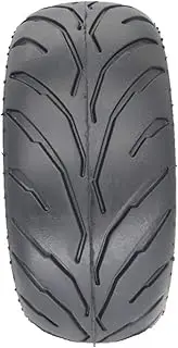 Electric Scooter Motorcycle Tire Rear Tire Inner Tube 110/50/6.5 For 47cc 49cc Electric Bicycle Mini Pocket Bike Mini Off-road Vehicle Mat Scooter Parts & Accessories(Out cover tire)