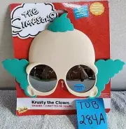 Sun-Staches The Simpsons Krusty Clown Character Sunglasses Costume Party Shades