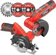 [TOPEX] 12V Cordless Power Tool Kit Angle Grinder Circular Saw