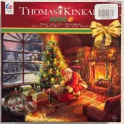 NIB Thomas Kinkade 1000 Piece Jigsaw Puzzle "Santa's Special Delivery" Christmas