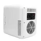 4L Makeup Storage Mini Refrigerator 12V LED HD Cooler And Warmer Sealed Bea HF