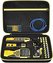 Case Compatible with Klein Tools VDV501-851 VDV500-123 VDV226-110 VDV427-300. Storage Carrying Travel Holder for Cable Tester for Scout Pro 3/ Tracer Probe/ Wire Stripper and Accessories (Box Only)