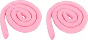 Cabilock 2pcs Headboard Pillow King Size Bed Spacer Filler from Headboard Ergonomic Long Strip Pillow