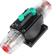 REPAIROCK DC 12V/ 24V/ 32V 15Amp Car Reset Circuit Breaker Audio Fuse Holder Auto Replacement Parts