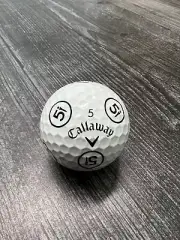 Callaway Chrome Soft Truvis Fiveiron Golf Rare Golf Ball New 5A Mint (1)