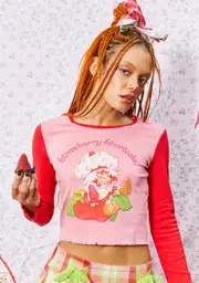 [Dolls Kill X Strawberry Shortcake] Sweeten My World Graphic Tee