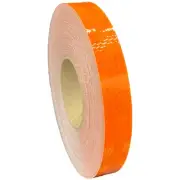 1" Orange Reflective Tape 3M 3930 HIP Air Backed Micro Prismatic Scotchlite Safe