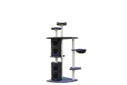 YES4PETS 170cm XL Multi Level Cat Scratching Post Tree Post House Tower - Grey