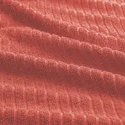VÅGSJÖN bath sheet, orange-red, 100x150 cm
