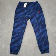 Nike Club Fleece Joggers Pants Tapered Blue DD5145-476 Men's Size Large