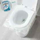 30pcs Disposable Toilet Seat Wc Mat Universal Toilet Sticker Toilet Seat Cov-*-